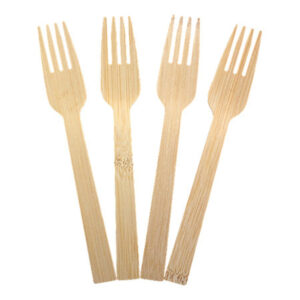 Biodegradable Bamboo Cutlery fork