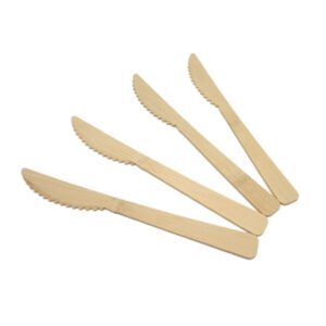 Biodegradable Bamboo Cutlery knives
