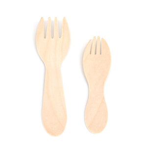 rBiodegradable Bamboo Cutlery spork