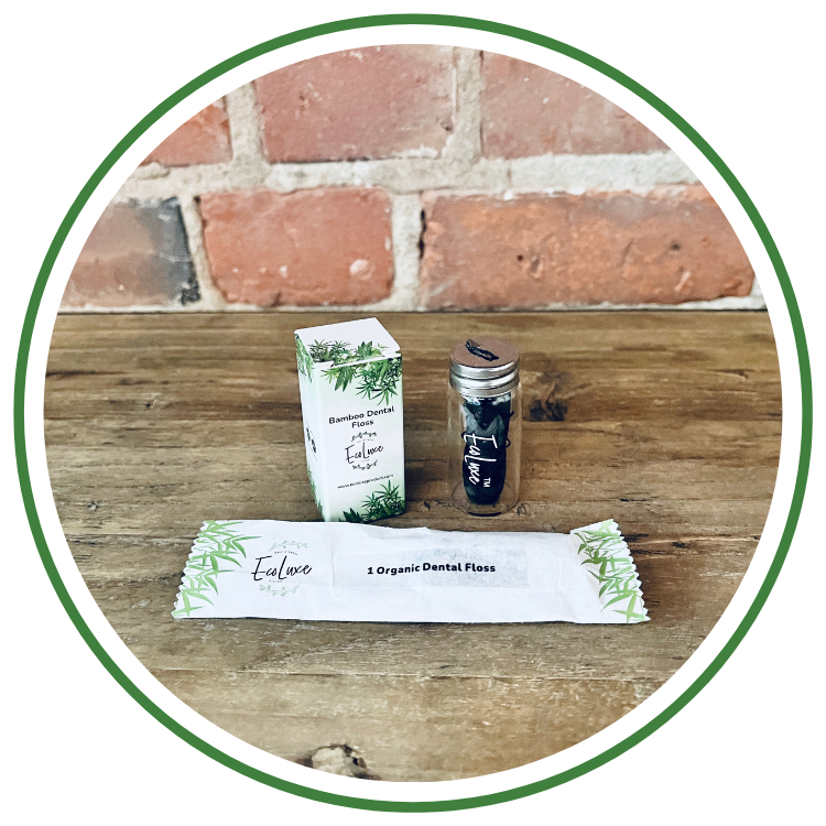 bamboo floss charcoal dental ecoluxe